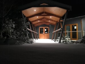 Uitzicht vanuit accommodatie