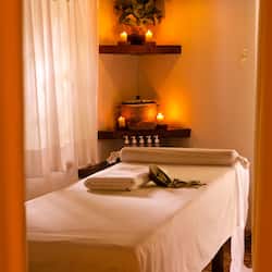 Sauna, hot springs, body treatments, hot stone massages