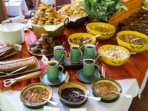Frokostbuffé er inkludert hver dag