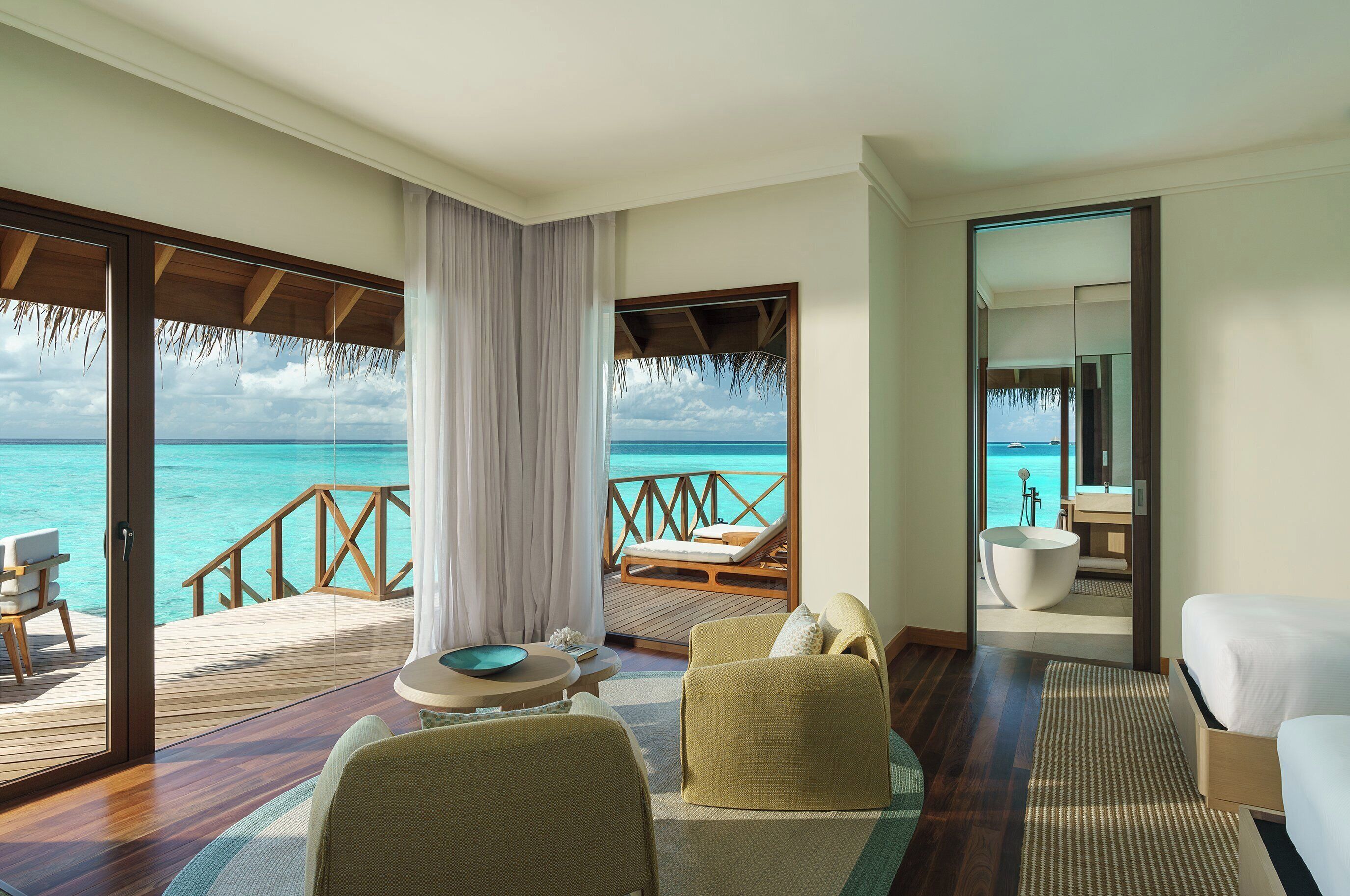 two bedroom ocean pavilion with outdoor pool | pool | 2 outdoor pools, pool loungers