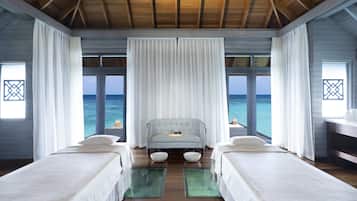 Behandlingsrom for par, badstue og dampbad