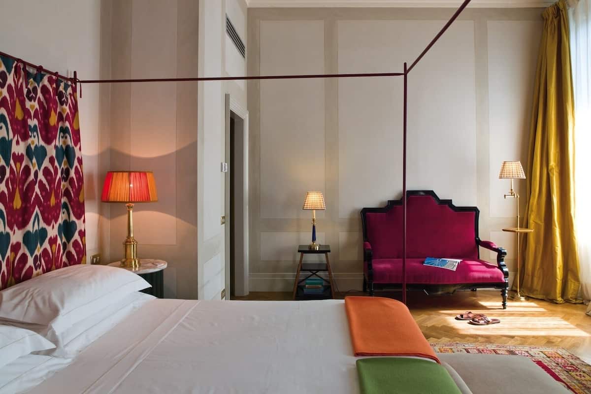 Literie de qualité supérieure, couette en duvet d'oie, minibar