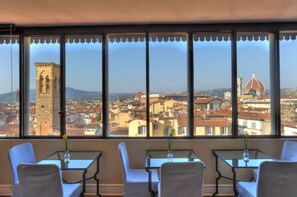 Rooftop bar, alfresco dining, open daily