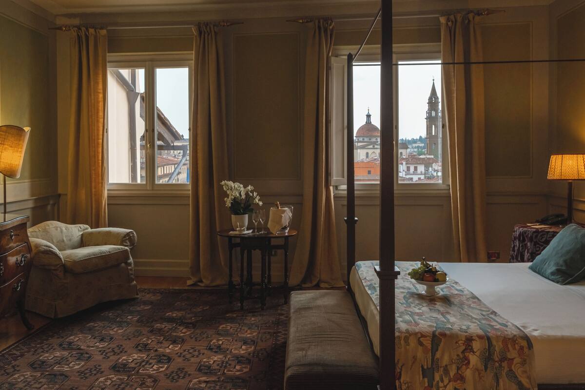 Literie de qualité supérieure, couette en duvet d'oie, minibar