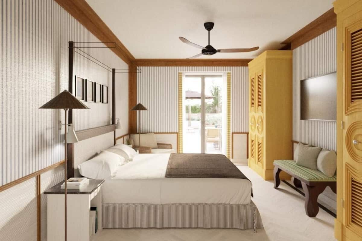 Junior Suite, 1 King Bed, Terrace | Premium bedding, minibar, in-room safe, individually decorated