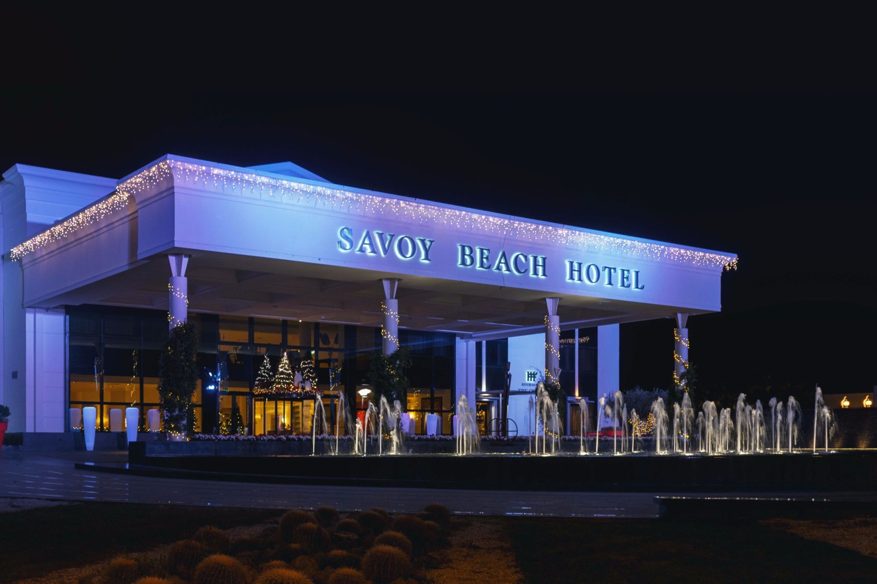 Façade de l’hébergement - soirée/nuit