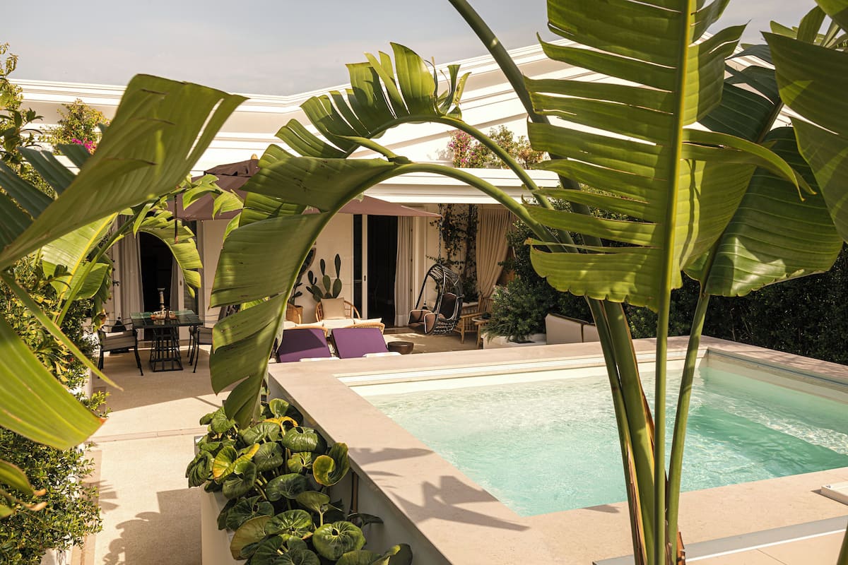 Paestum Suite | Premium bedding, minibar, in-room safe, individually decorated