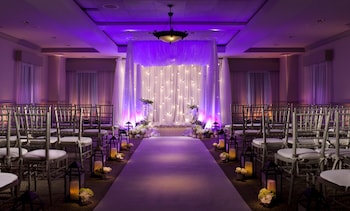 Indoor wedding at Hotel Commonwealth