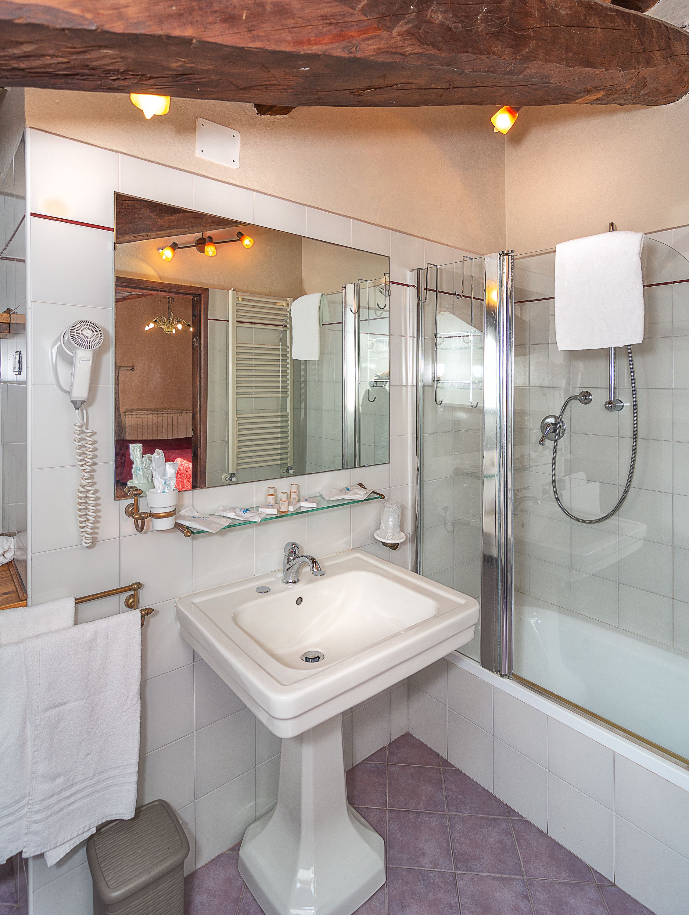 economy quadruple room, 1 bedroom | bathroom | shower, free toiletries, hair dryer, towels