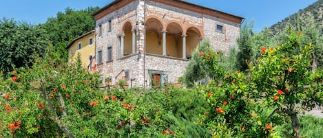 Voorkant van accommodatie