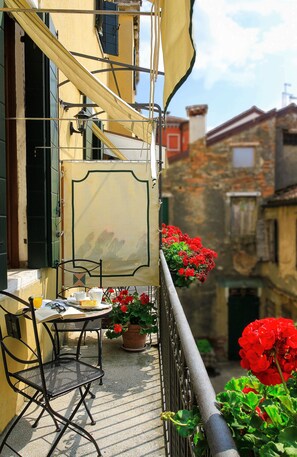 Chambre Double Supérieure, terrasse | Balcon