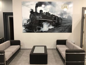 Lobby sitting area