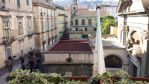 Blick von der Unterkunft