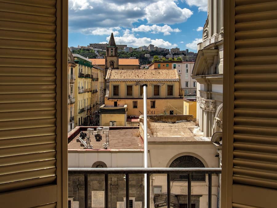 Uitzicht vanuit accommodatie