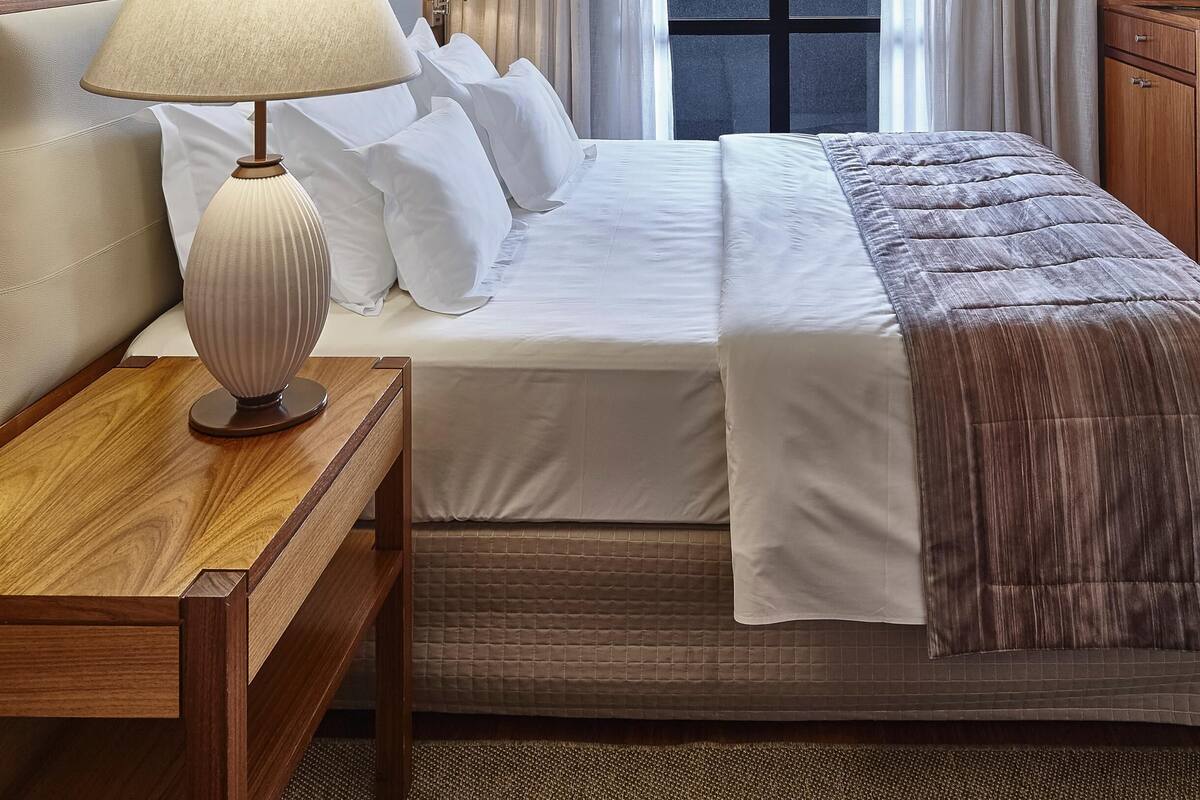 2 Schlafzimmer, Zimmersafe, Verdunkelungsvorhänge
