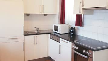 Superior Apartment, 1 Bedroom, Kitchen, City View | Private kitchen