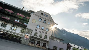 Façade de l’hébergement