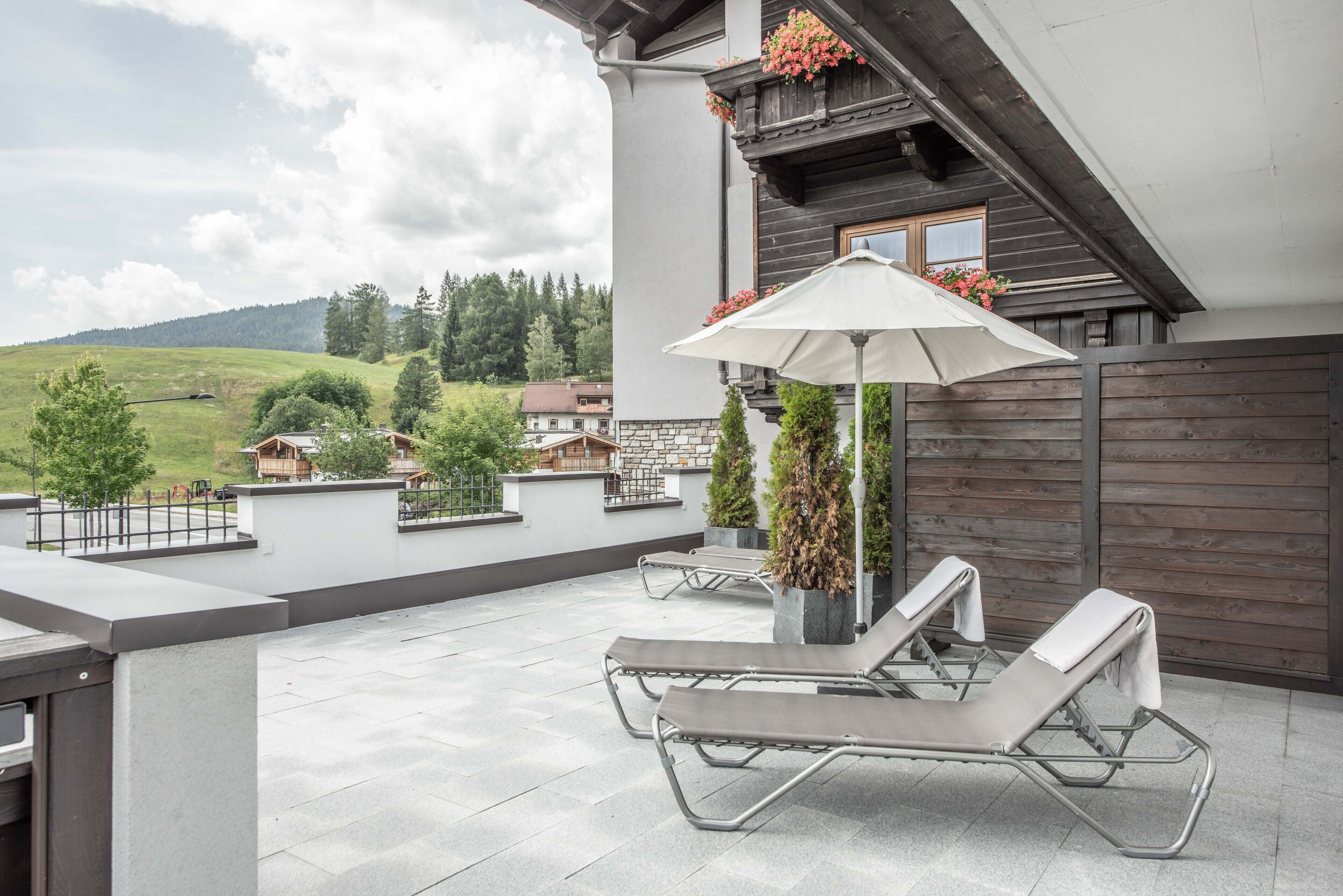 Junior-suite | Udsigt fra balkon