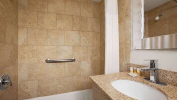 Free toiletries, hair dryer, towels, soap