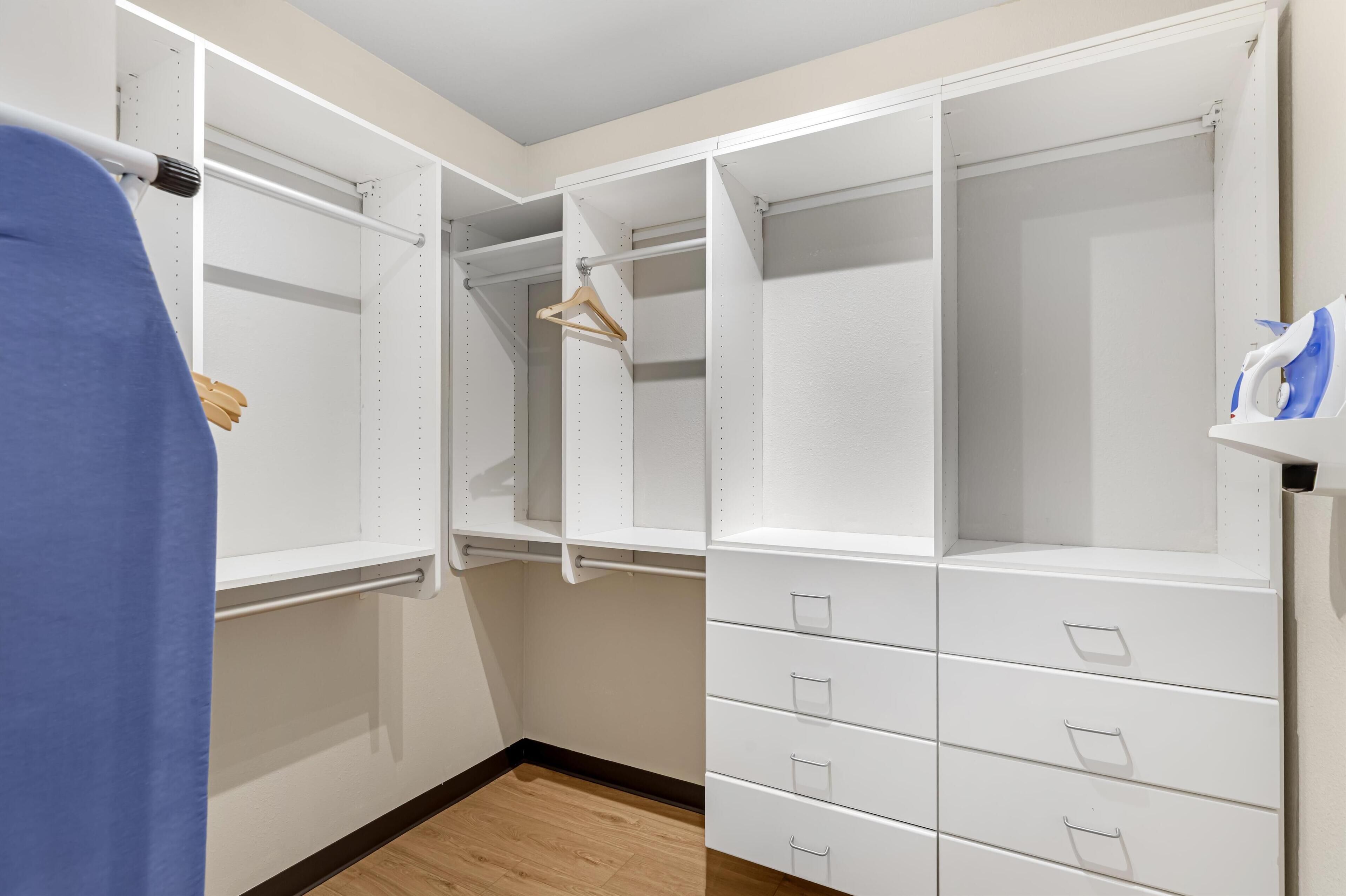 standard room, 2 queen beds, non smoking, refrigerator & microwave | 1 bedroom, desk, laptop workspace, iron/ironing board