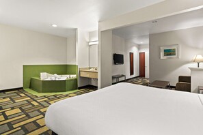 Caja de seguridad en la habitación y escritorio