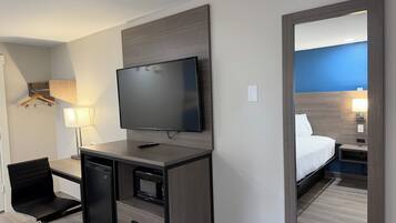 Cortinas blackout, Wi-Fi de cortesia, roupa de cama