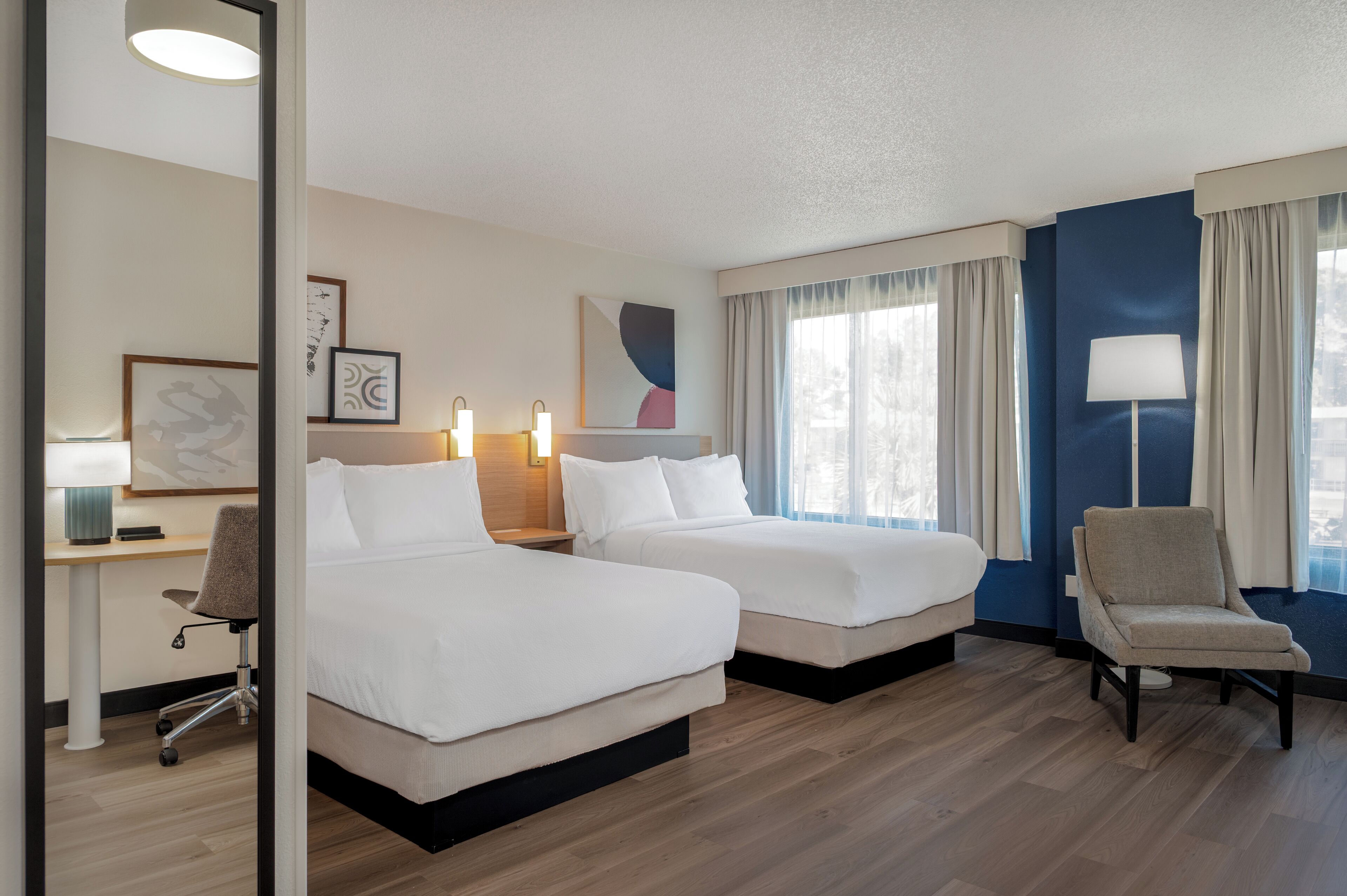 Room, 2 Double Beds | Premium bedding, down comforters, pillowtop beds, in-room safe