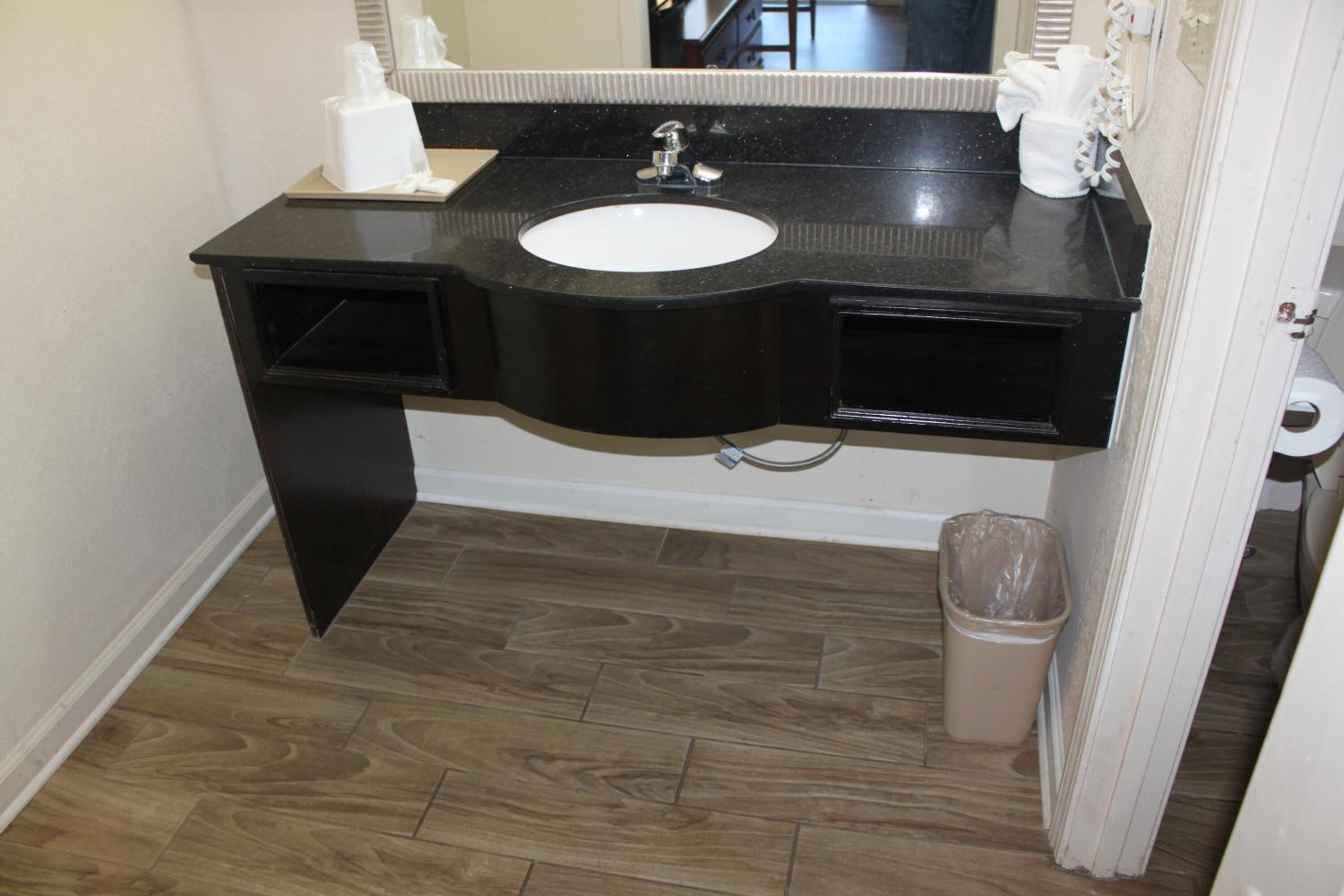 Fridge, microwave, freezer