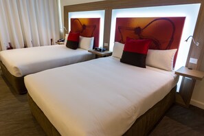 In-room safe, desk, blackout drapes, iron/ironing board