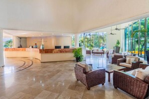 Zona de estar del vestíbulo