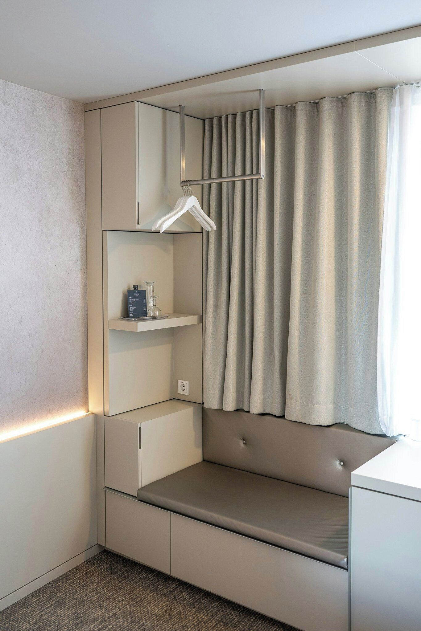 Hypo-allergenic bedding, minibar, in-room safe, desk