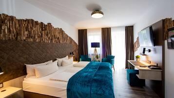 Superior Double Room | Premium bedding, minibar, in-room safe, desk