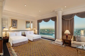 Presidential Suite, 2 Bedrooms | Premium bedding, down comforters, pillowtop beds, minibar