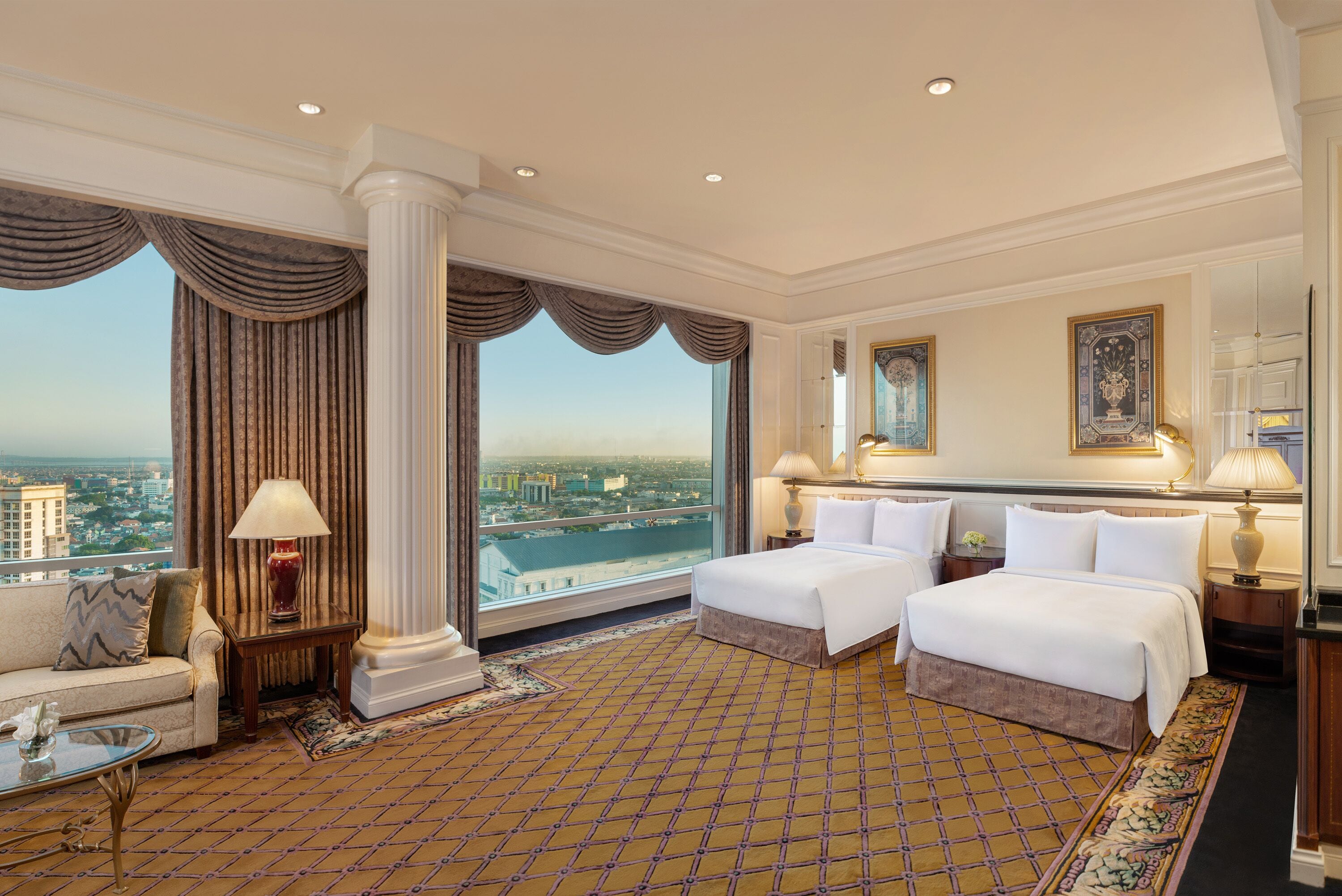 presidential suite, 2 bedrooms, non smoking | city view