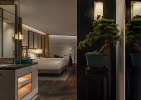 Hypo-allergenic bedding available, minibar, in-room safe, desk
