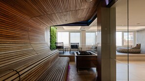 Sauna, body treatments, aromatherapy, Swedish massages, sports massages