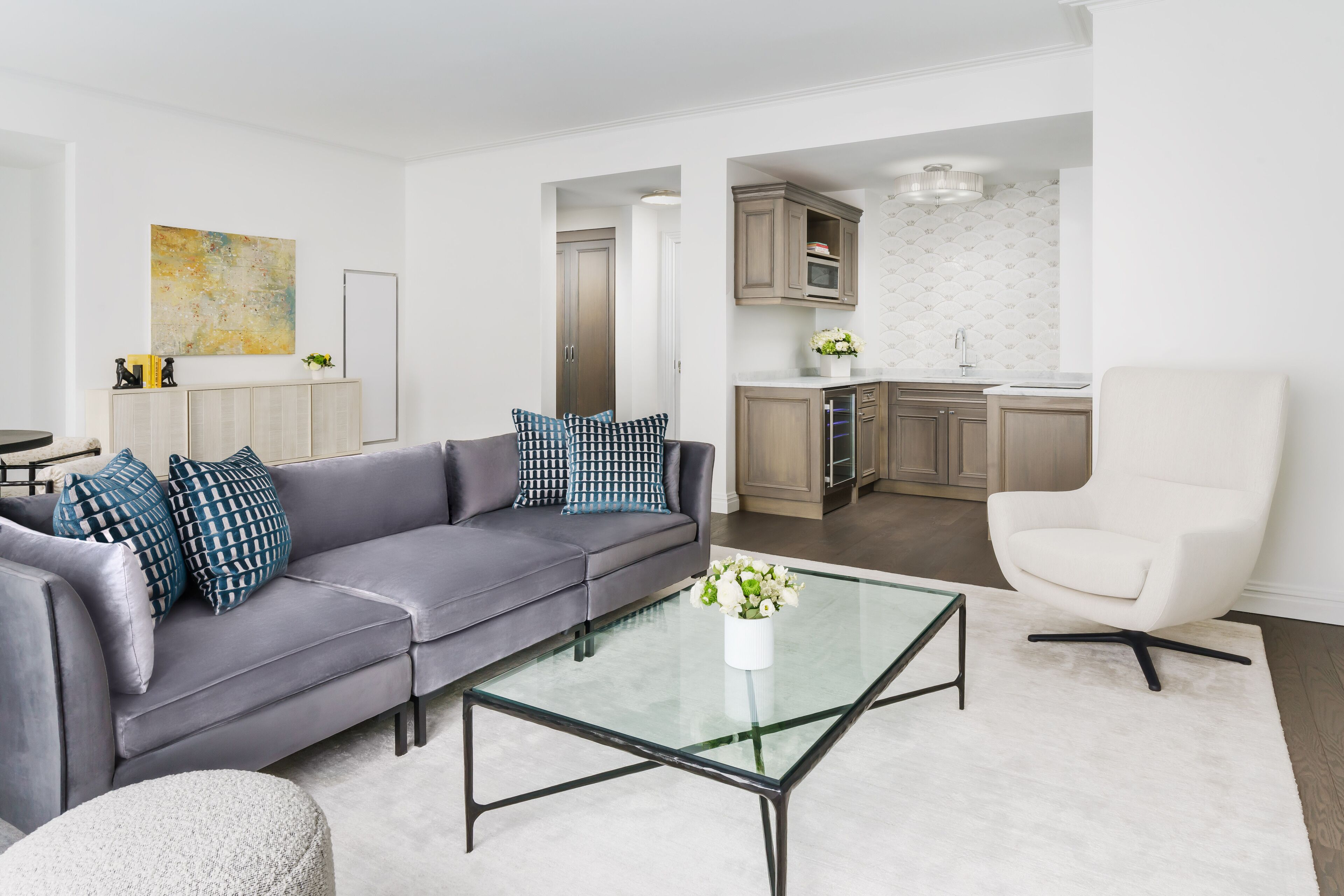 suite, 1 bedroom (hudson penthouse) | private kitchen | fridge, espresso maker, coffee/tea maker, electric kettle