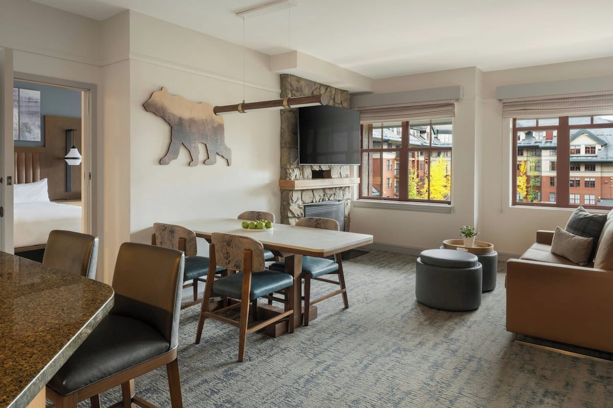 Villa, 2 Bedrooms, Fireplace | Living area | 36-inch flat-screen TV with satellite channels