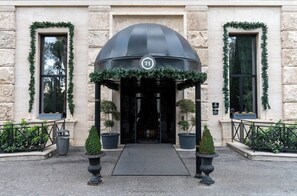 Entrada de l'allotjament