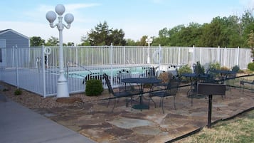 Seasonal outdoor pool
