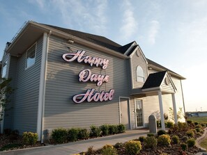 Façade de l’hébergement