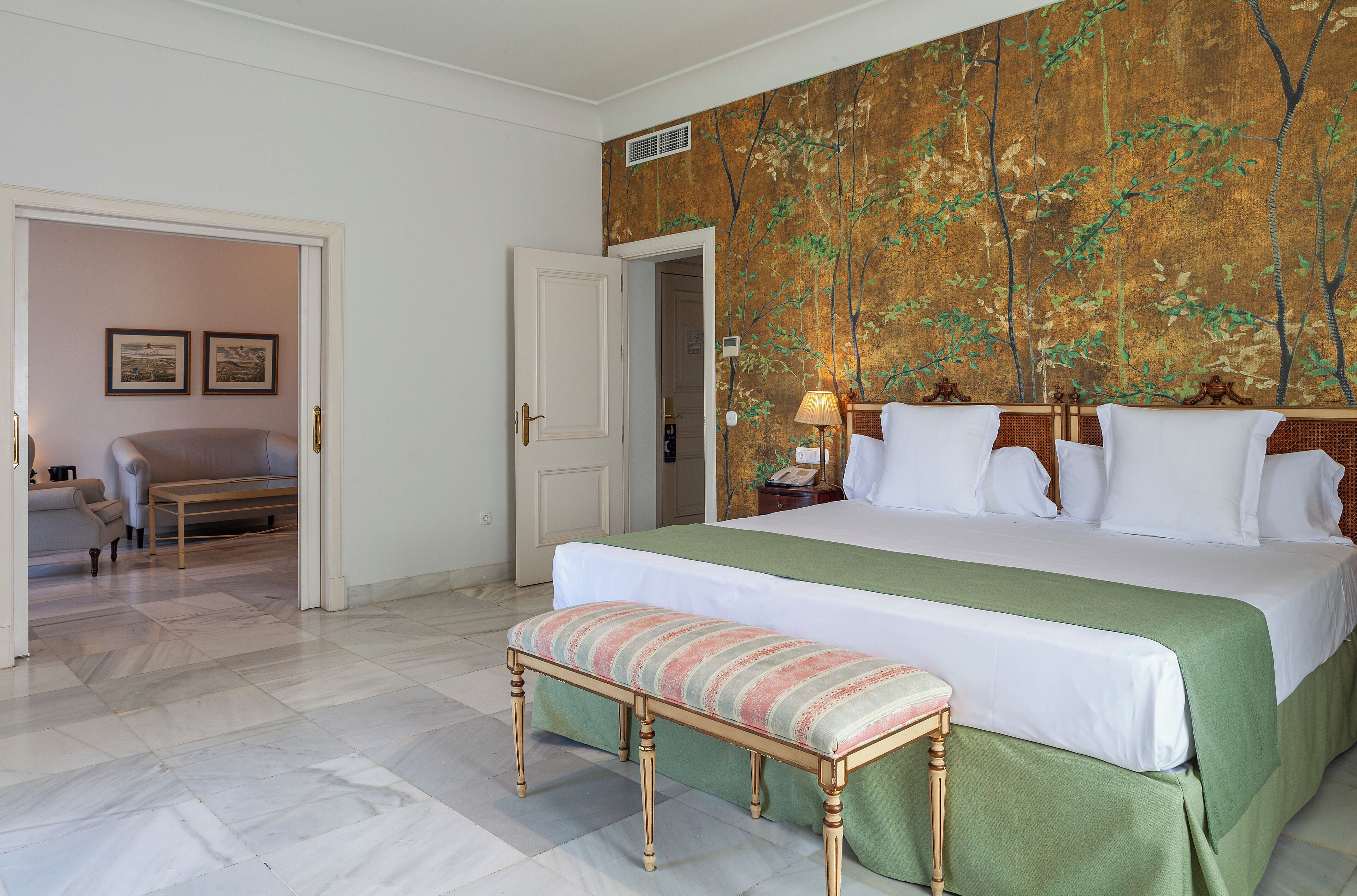 Junior Suite, Garden View | Premium bedding, memory foam beds, free minibar, in-room safe