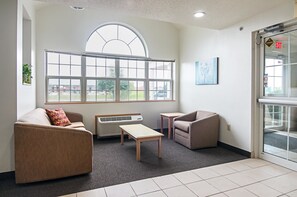 Sala de estar en el lobby