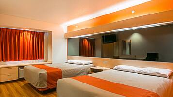 Wi-Fi de cortesia, roupa de cama