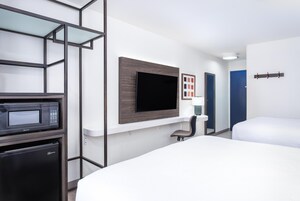 Room, 2 Queen Beds | Desk, laptop workspace, blackout drapes, free WiFi