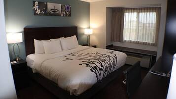 Room, 1 King Bed, Accessible, Non Smoking | 1 bedroom, pillow-top beds, desk, free WiFi