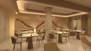 2 間餐廳；供應早餐