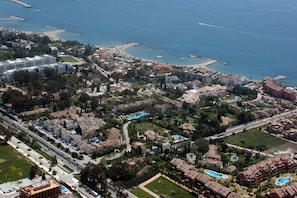 Vue aérienne