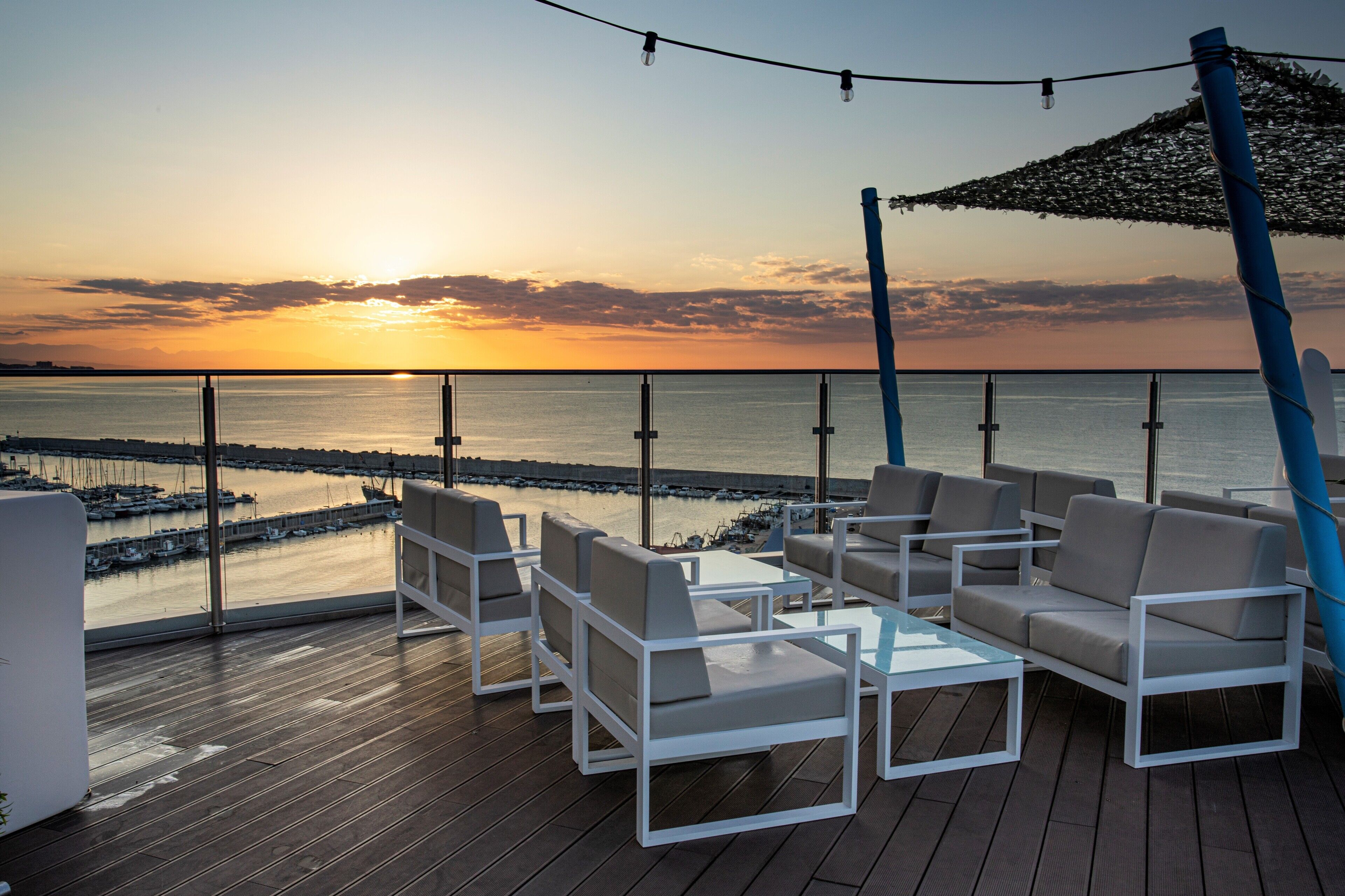 Uitzicht vanuit accommodatie