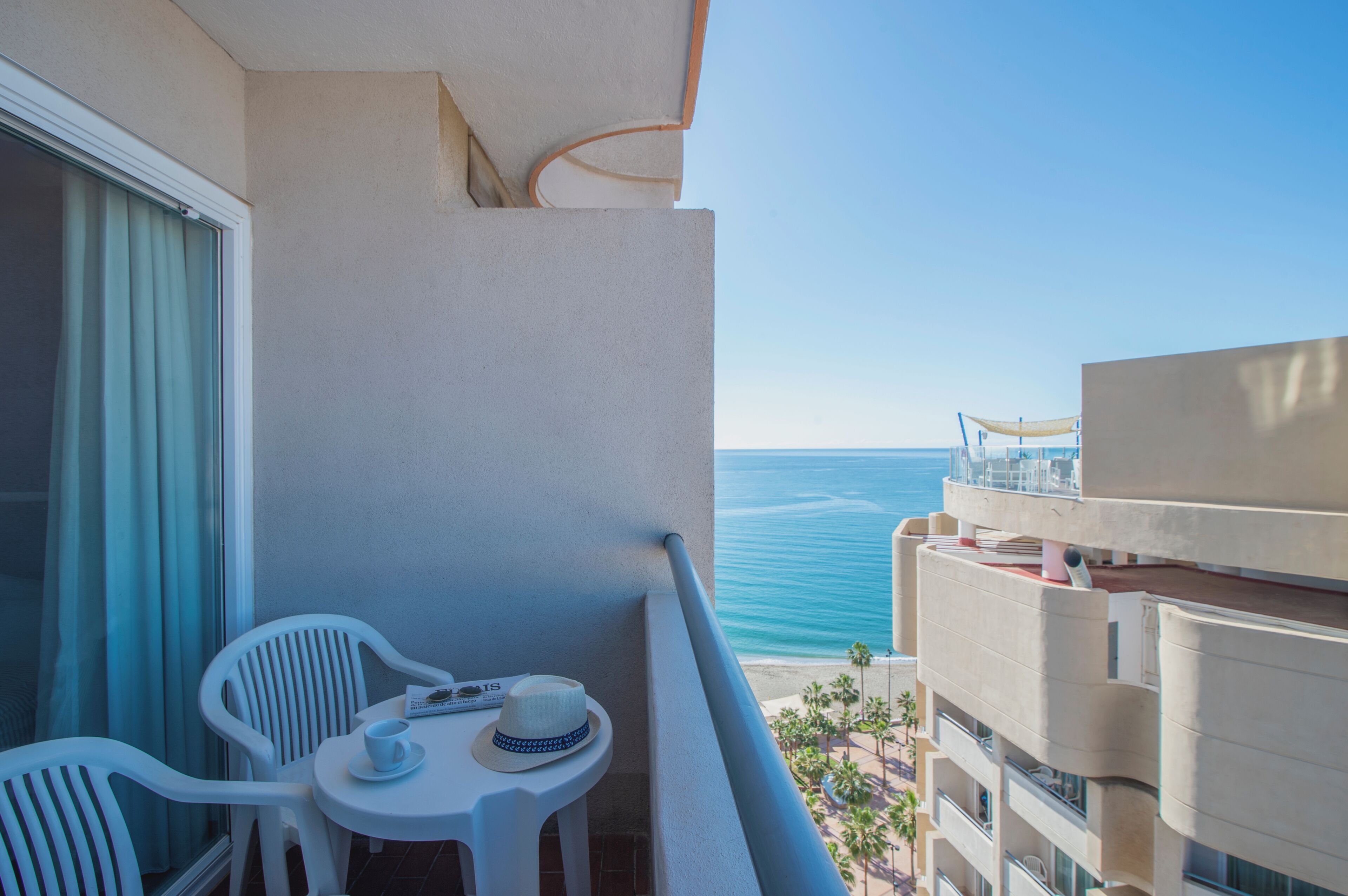 Habitación individual estándar, balcón | Wifi gratis y ropa de cama 